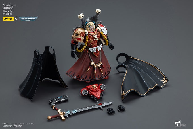 (RE-RUN AUG) Blood Angels Mephiston - Warhammer 40K Action Figure By JOYTOY