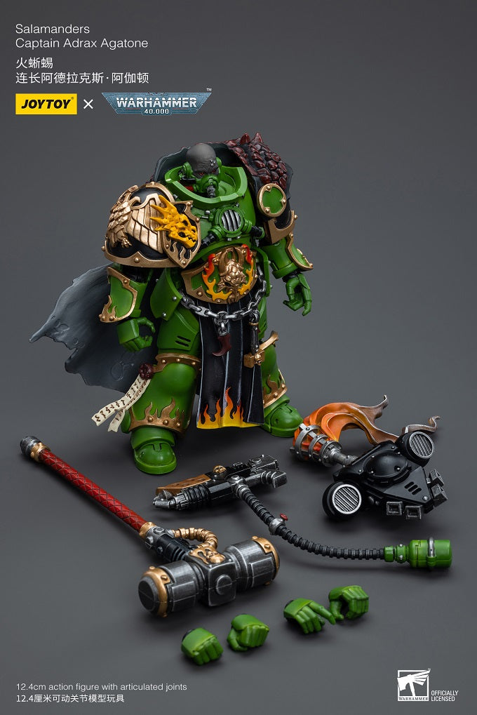 Salamanders Captain Adrax Agatone
