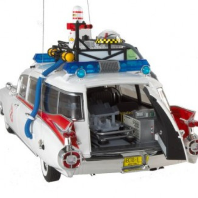 1:18 Dieccast Hot Wheels Elite Ghostbusters Ecto -1