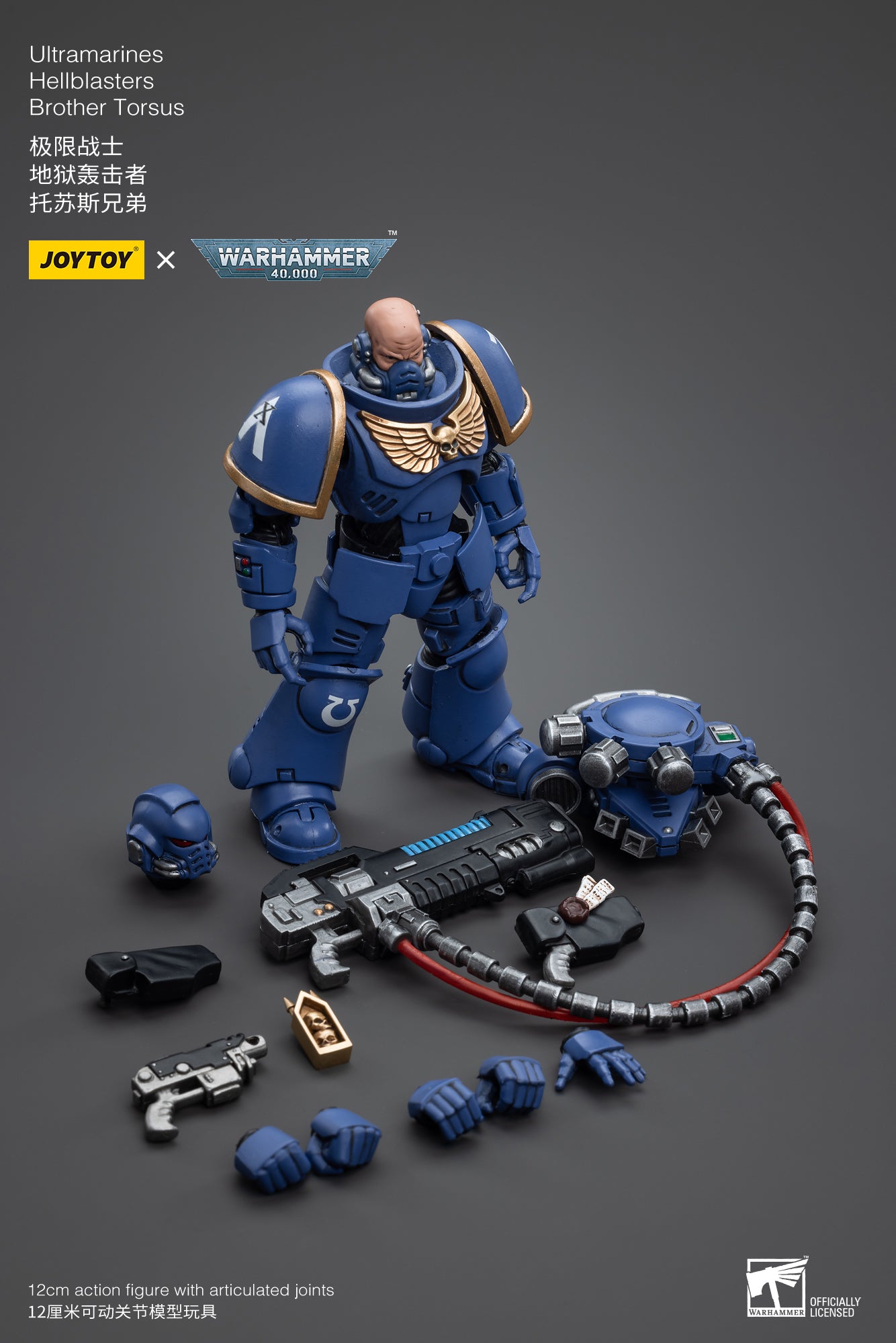 Ultramarines Hellblasters Brother Torsus
