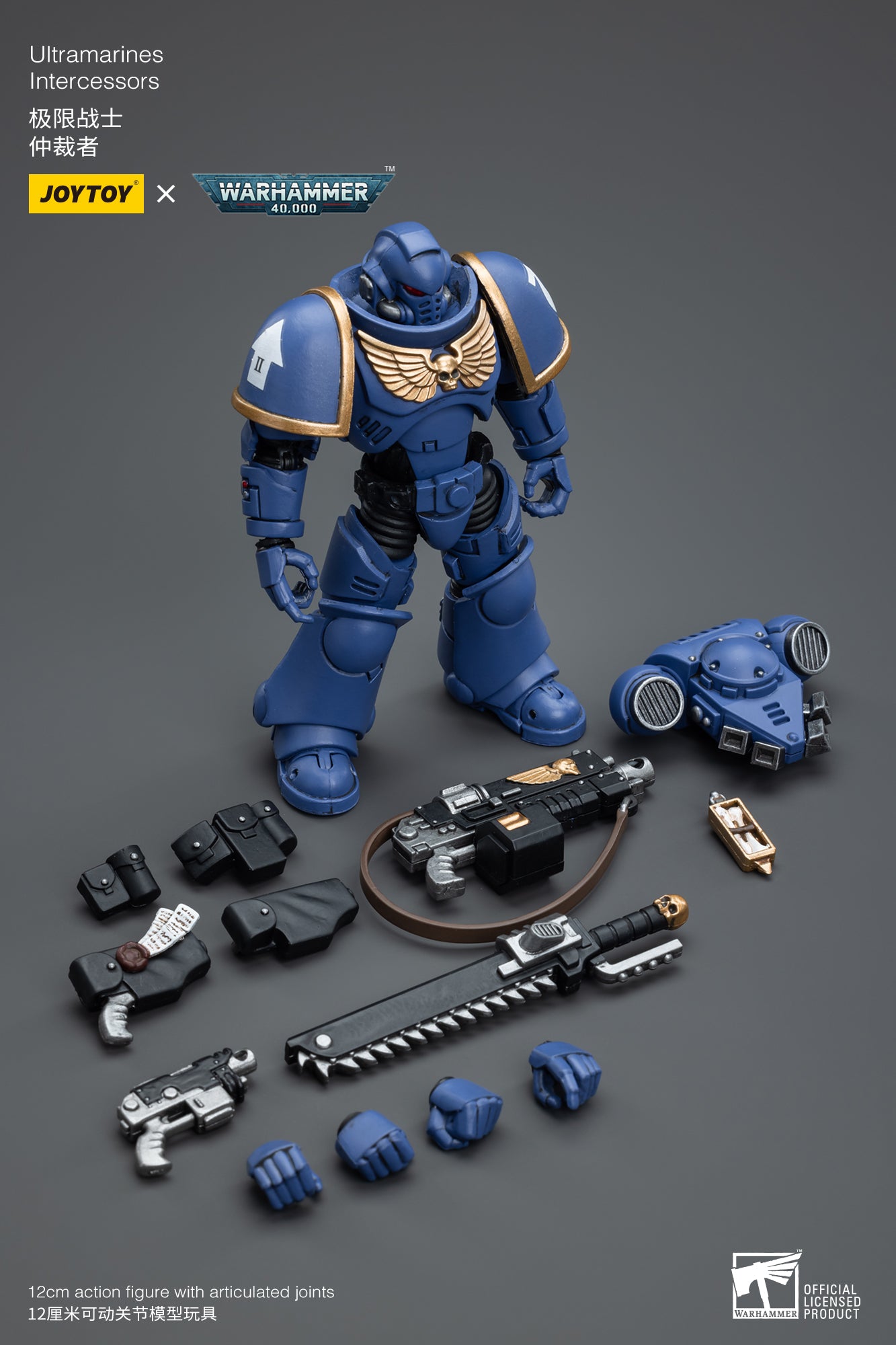 Ultramarines Intercessors 4.0 (Re-run) - Warhammer 40K Action Figure By JOYTOY