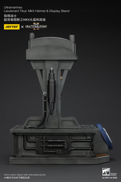 1:1 Ultramarines Lieutenant Titus' MKX Helmet - 1/1 Space Marine II Helmet By JOYTOY