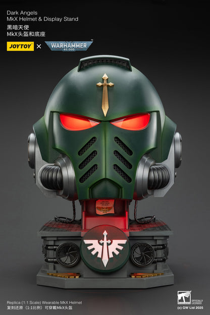 1:1 Dark Angels MkX Helmet-"Warhammer 40,000" 1/1 Action Figure By JOYTOY