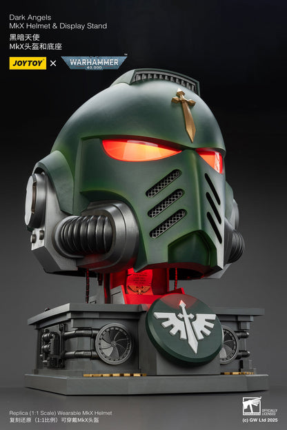 1:1 Dark Angels MkX Helmet-"Warhammer 40,000" 1/1 Action Figure By JOYTOY