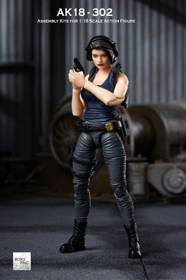 BP AK18 Series Wave 3 - JENNA VALEN - 1/18 Action Figure By Boris Ping