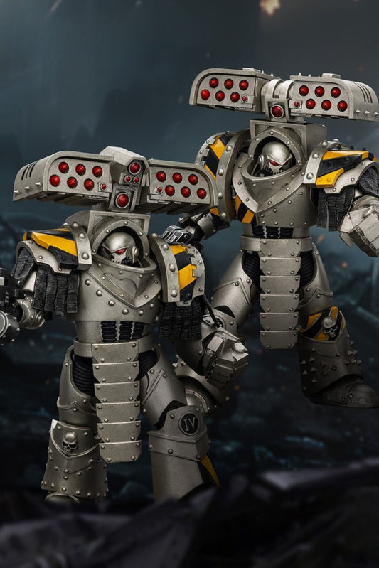 lron Warriors Tyrant Siege Terminator - Warhammer "The Horus Heresy"1/18 Action Figure By JOYTOY