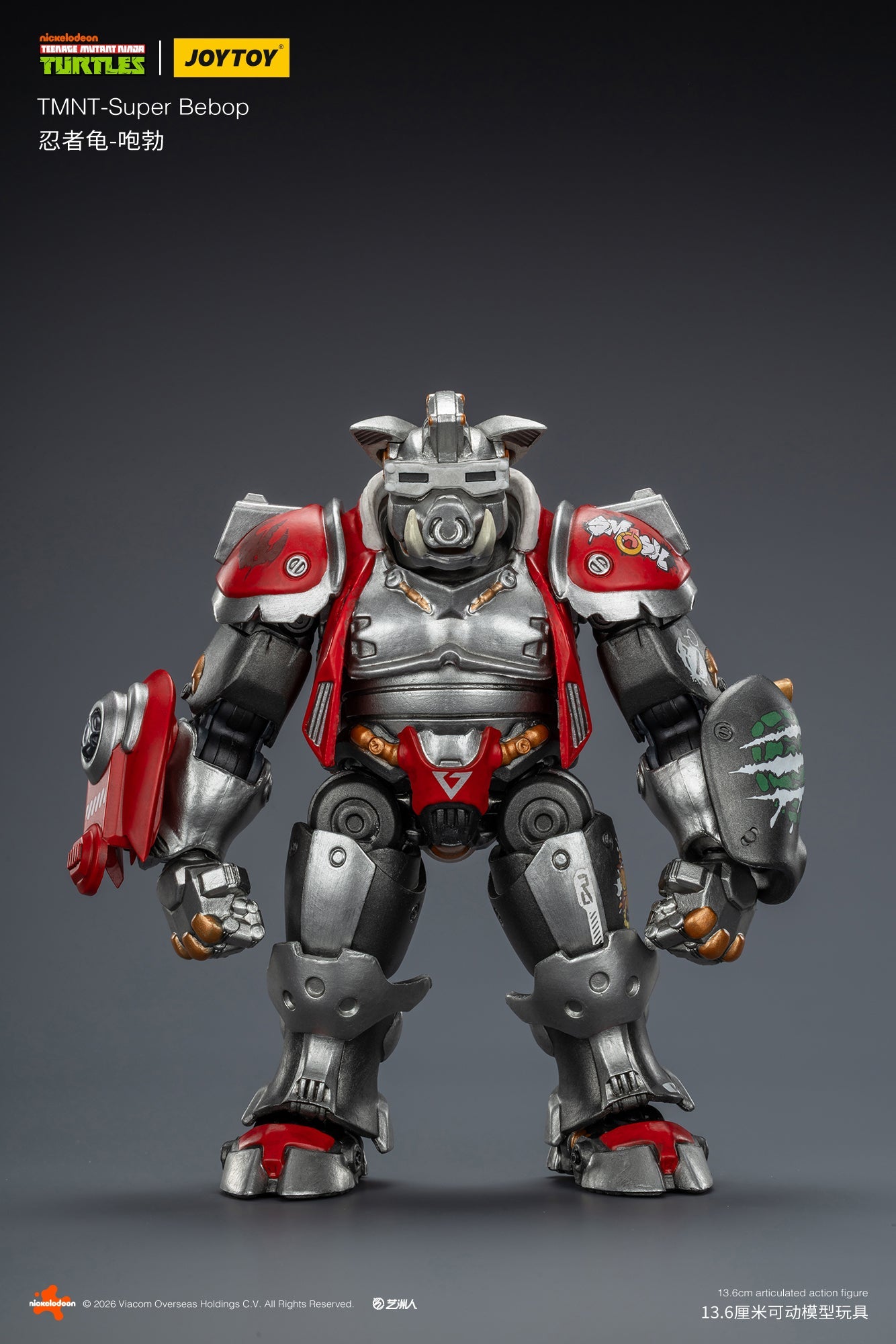 TMNT-Super Bebop -TMNT 40k 1/18 Action Figure By JOYTOY