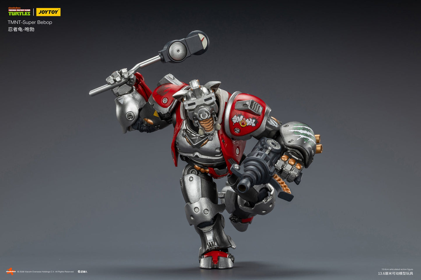 TMNT-Super Bebop -TMNT 40k 1/18 Action Figure By JOYTOY