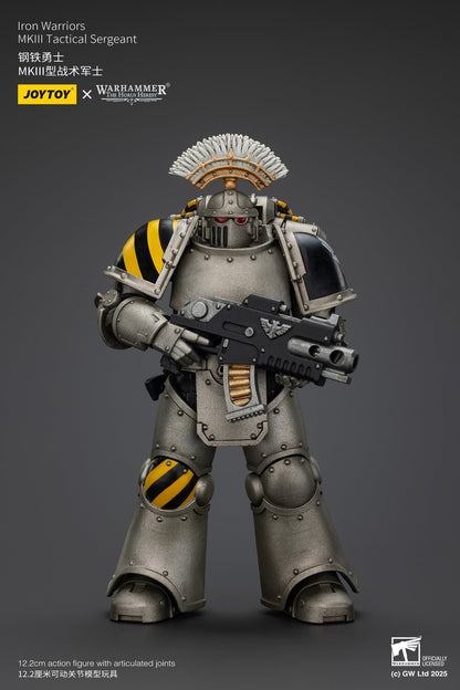 Iron Warriors MKlll Tactical - Warhammer "The Horus Heresy"1/18 Action Figure By JOYTOY