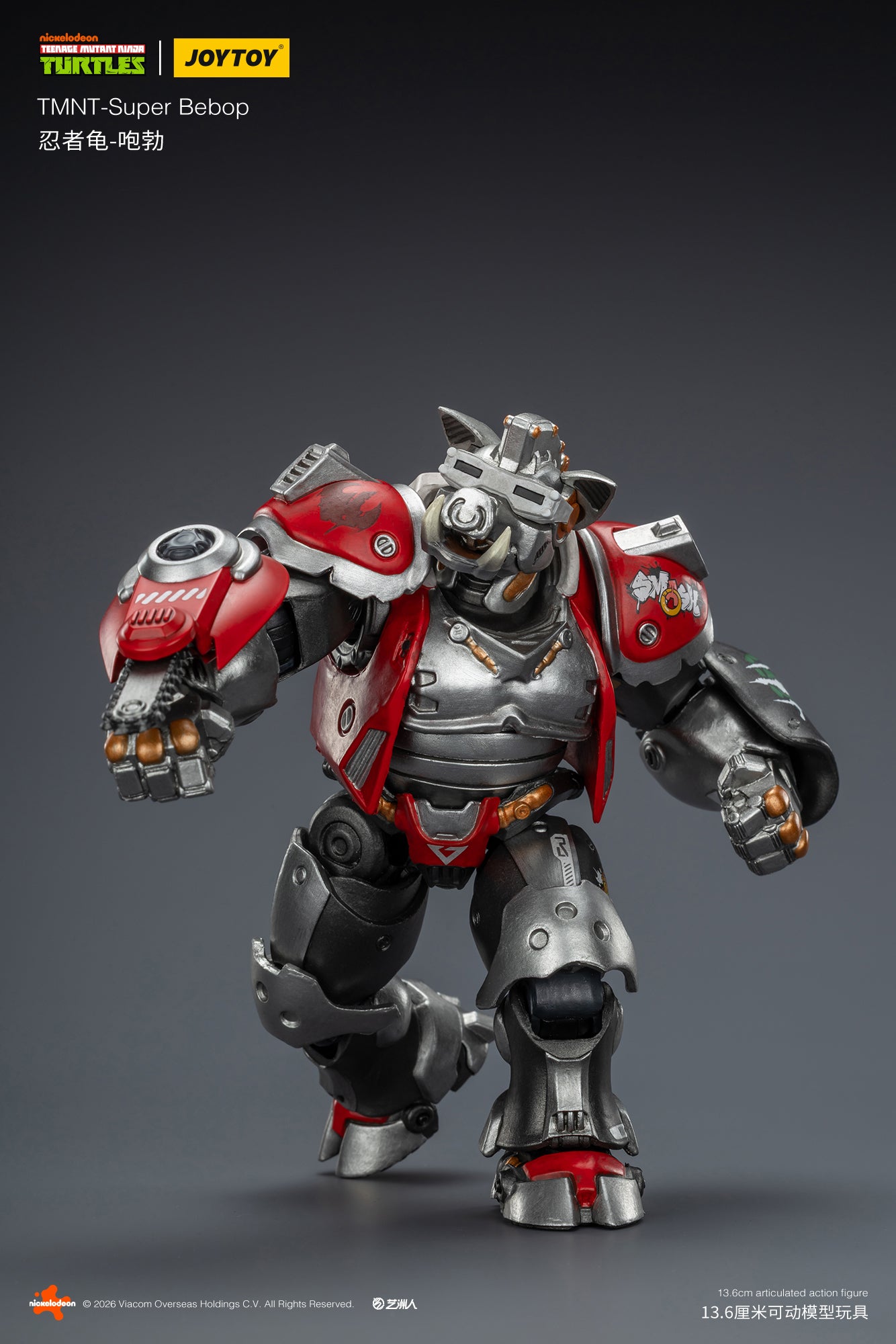 TMNT-Super Bebop -TMNT 40k 1/18 Action Figure By JOYTOY