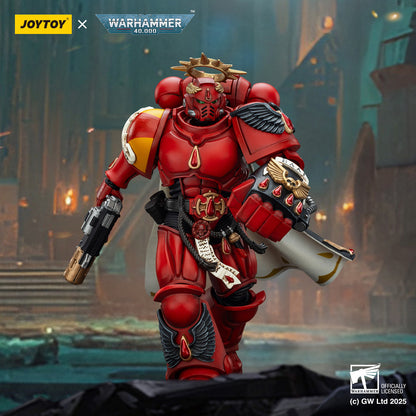 Blood Angels Captain with Inferno Pistol & Power Fist- 1/18 warhammer 40k Action Figure By JOYTOY