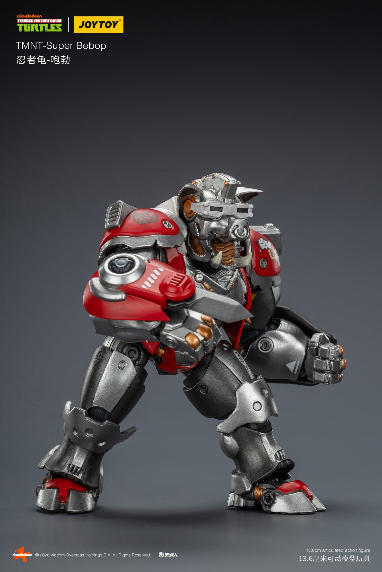 TMNT-Super Bebop -TMNT 40k 1/18 Action Figure By JOYTOY