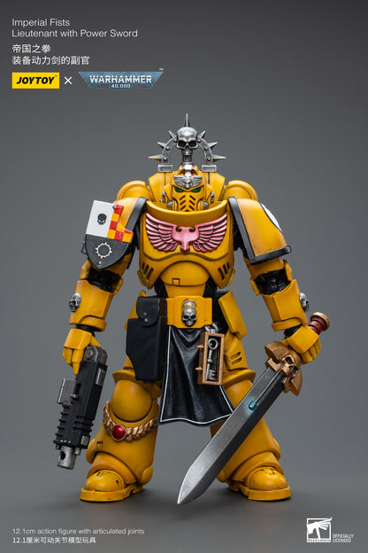 Imperial Fists Lieutenant with Power Sword