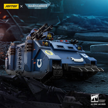Ultramarines Razorback with twin lascannon- 1/18 warhammer 40k Action Figure By JOYTOY