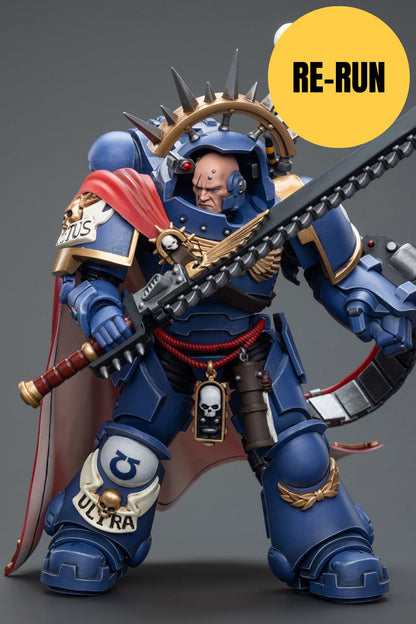 (RERUN) Ultramarines Captain in Gravis Armour - Warhammer 40K Action Figure By JOYTOY