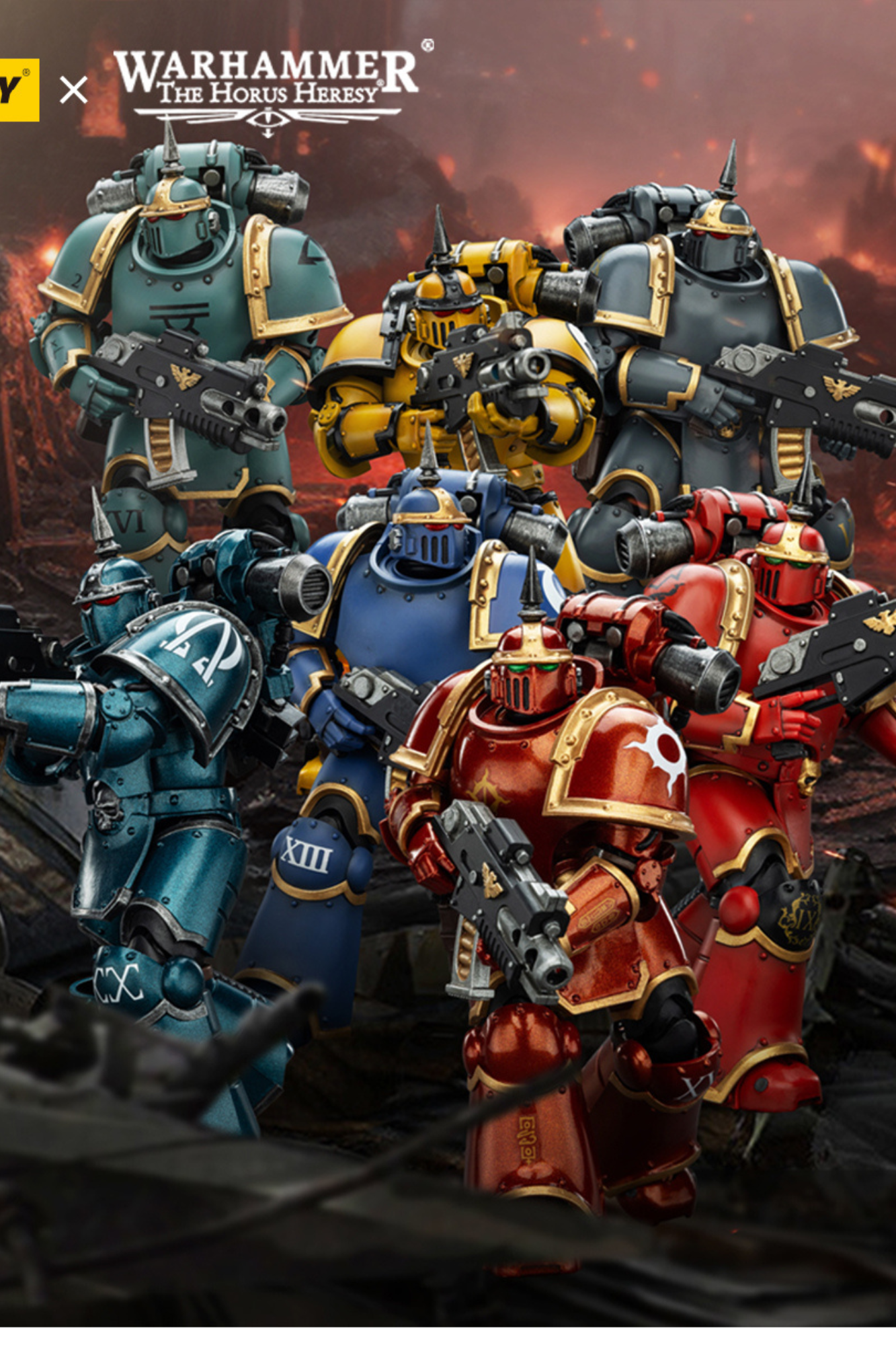 MK lll Tactical Legionary- Warhammer "The Horus Heresy" Action Figure By JOYTOY