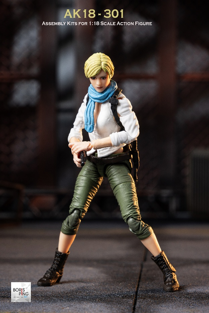 BP AK18 Series Wave 3 - SHERYN (AK18-301) -1/18 Action Figure By Boris Ping
