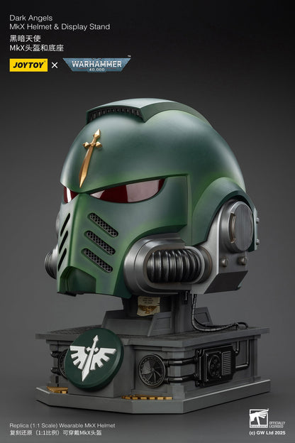 1:1 Dark Angels MkX Helmet-"Warhammer 40,000" 1/1 Action Figure By JOYTOY