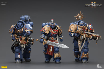 Ultramarines Heavy Relic Primus Armor with Heavy Relic Bolt Rifle - "Warhammer 40,000" 1/18 Action Figure By JOYTOY