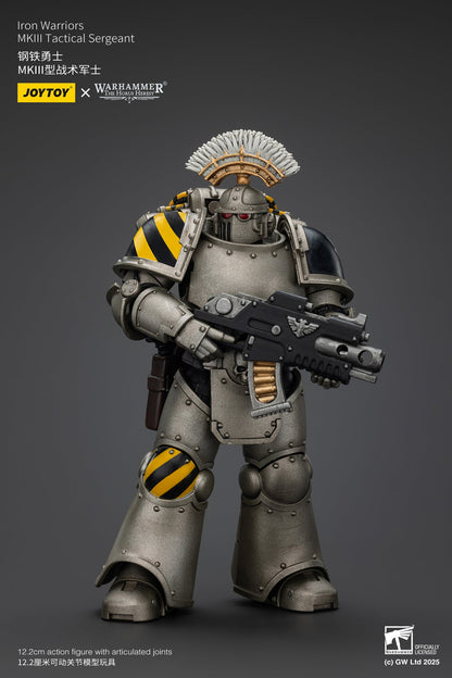 Iron Warriors MKlll Tactical - Warhammer "The Horus Heresy"1/18 Action Figure By JOYTOY