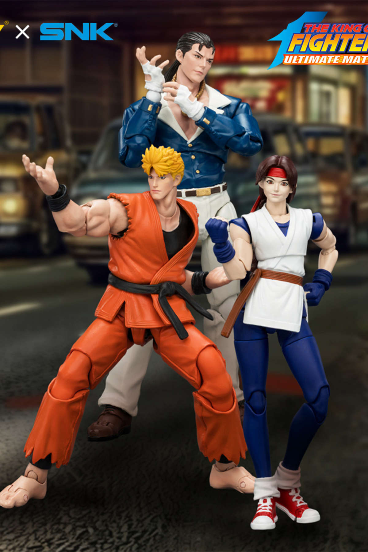 KOF'98UM Art of Fighting Team - SNK 1/18 Action Figure By JOYTOY
