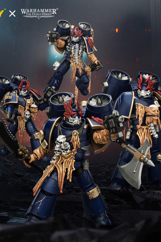 Night Lords Night Raptors - "The Horus Heresy" Warhammer 1/18 Action Figure By JOYTOY