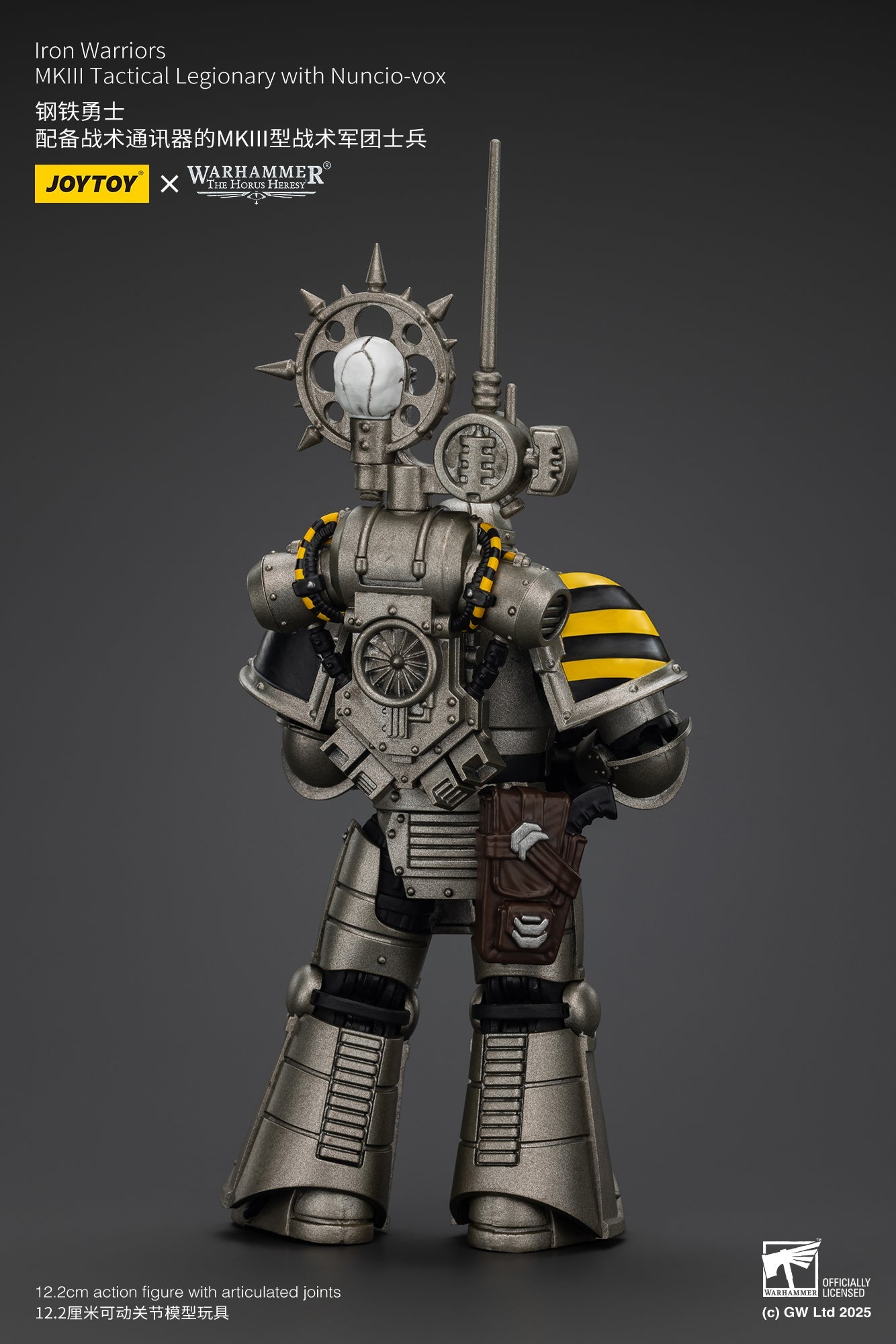 Iron Warriors MKlll Tactical - Warhammer "The Horus Heresy"1/18 Action Figure By JOYTOY
