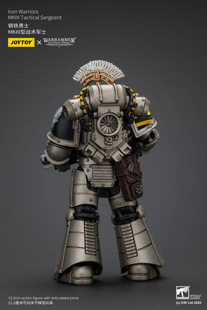 Iron Warriors MKlll Tactical - Warhammer "The Horus Heresy"1/18 Action Figure By JOYTOY