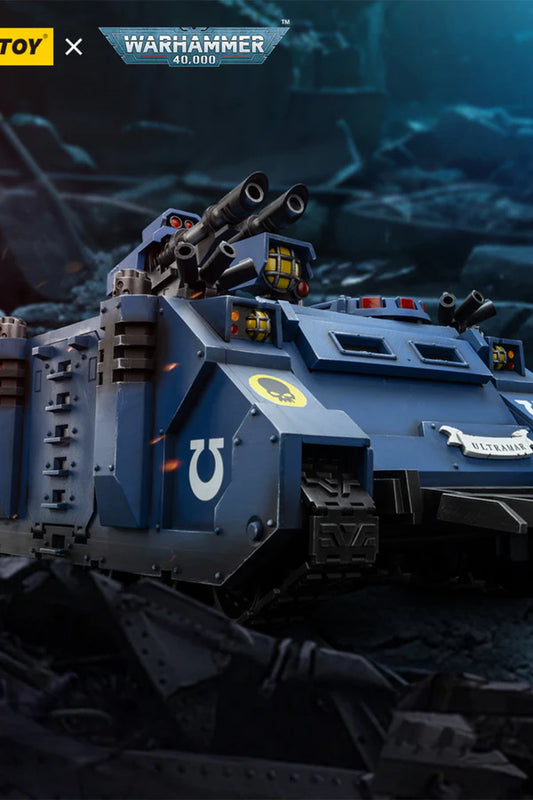 Ultramarines Razorback with twin lascannon- 1/18 warhammer 40k Action Figure By JOYTOY