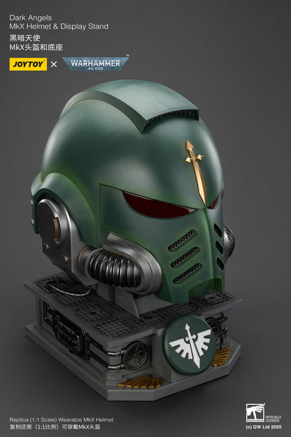 1:1 Dark Angels MkX Helmet-"Warhammer 40,000" 1/1 Action Figure By JOYTOY