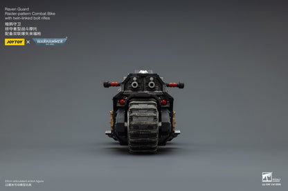 Raider-pattern Combat Bike with twin-linked bolt rifles-Warhammer 40k 1/18 Action Figure By JOYTOY