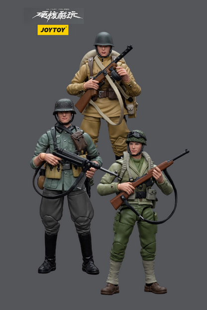 WWII Army (Individual) (Re-run) - Military Action Figure By JOYTOY