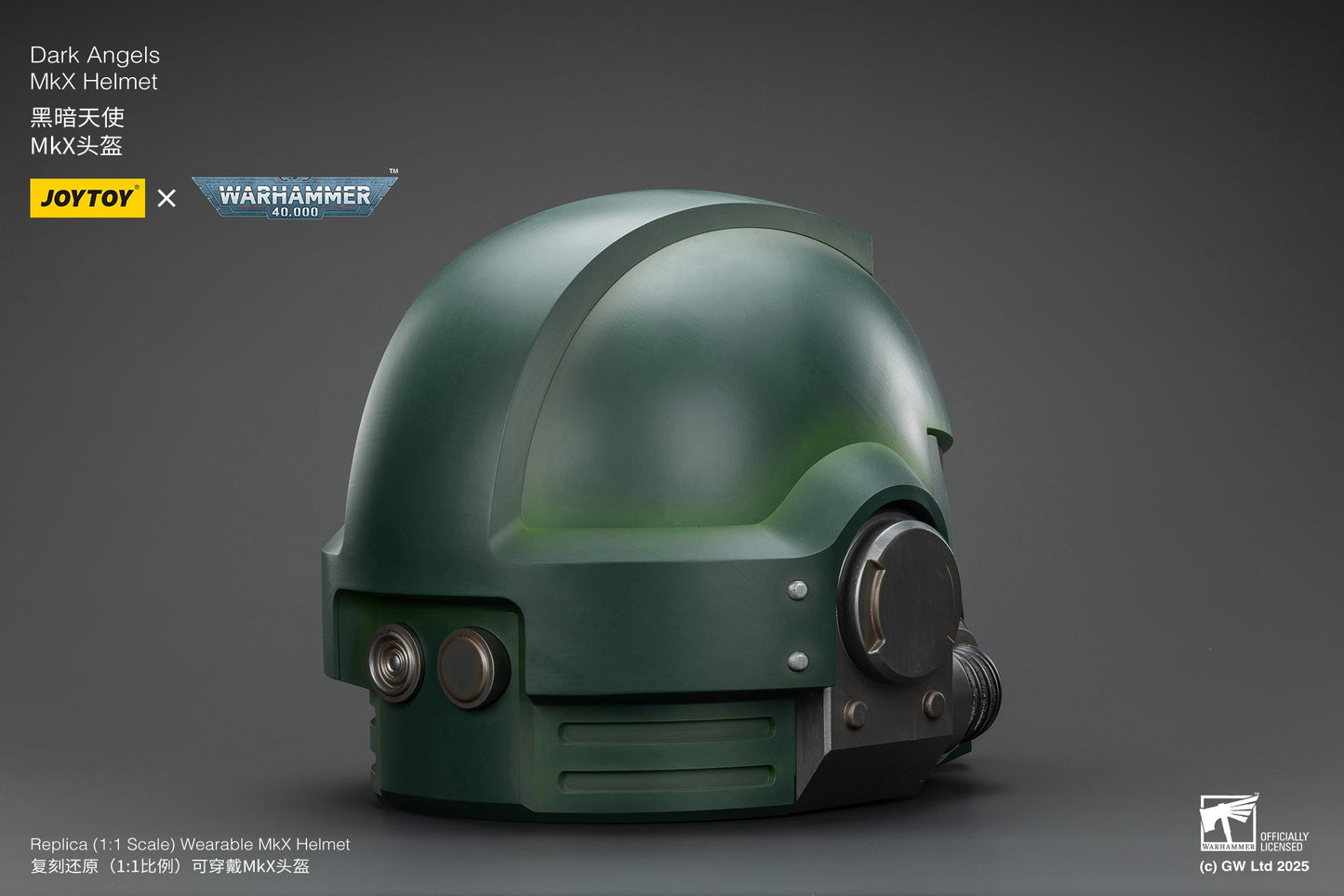 1:1 Dark Angels MkX Helmet-"Warhammer 40,000" 1/1 Action Figure By JOYTOY