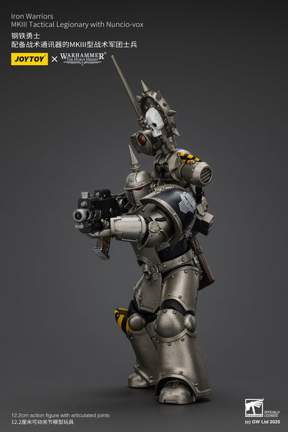 Iron Warriors MKlll Tactical - Warhammer "The Horus Heresy"1/18 Action Figure By JOYTOY