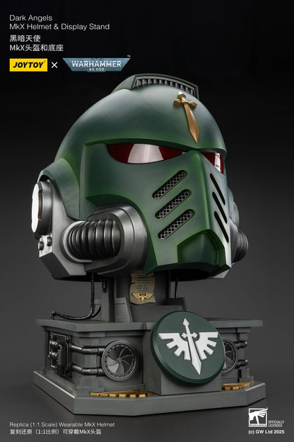 1:1 Dark Angels MkX Helmet-"Warhammer 40,000" 1/1 Action Figure By JOYTOY