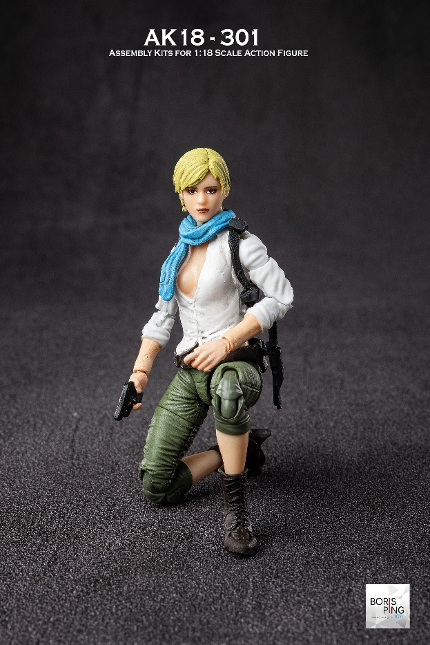 BP AK18 Series Wave 3 - SHERYN (AK18-301) -1/18 Action Figure By Boris Ping