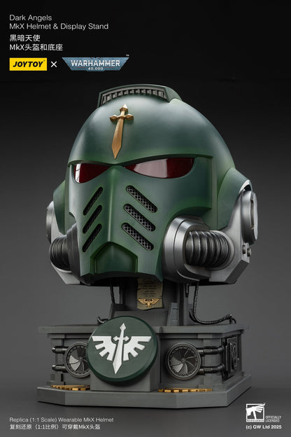 1:1 Dark Angels MkX Helmet-"Warhammer 40,000" 1/1 Action Figure By JOYTOY