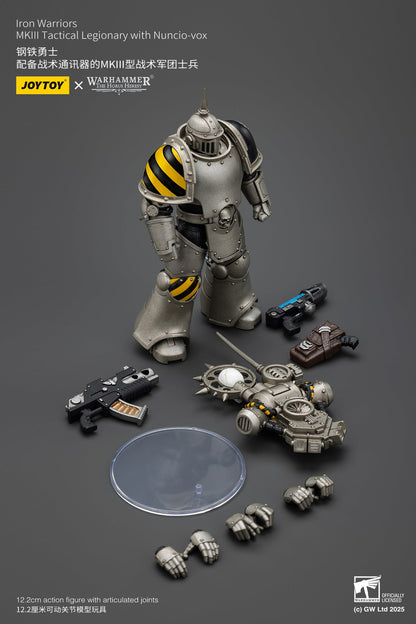 Iron Warriors MKlll Tactical - Warhammer "The Horus Heresy"1/18 Action Figure By JOYTOY