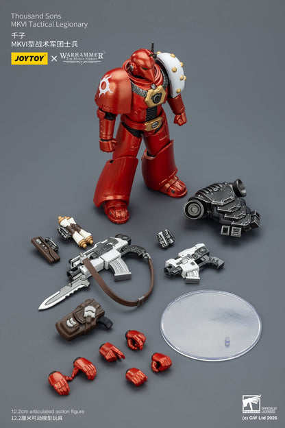 MKVI Tactical Legionary-Warhammer "The Horus Heresy" -Warhammer 40k 1/18 Action Figure By JOYTOY