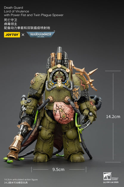 Death Guard Foul Blightspawn with Plague Sprayer-"Warhammer 40,000" 1/18 Action Figure By JOYTOY