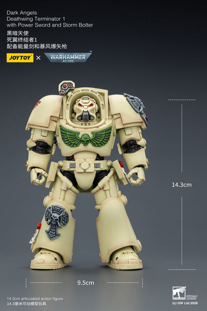 Dark Angels Deathwing Terminator -Warhammer 40k 1/18 Action Figure By JOYTOY