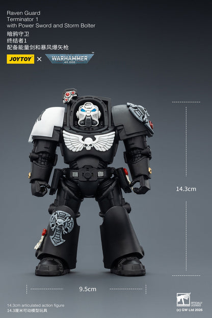 Raven Guard Terminator -Warhammer 40k 1/18 Action Figure By JOYTOY