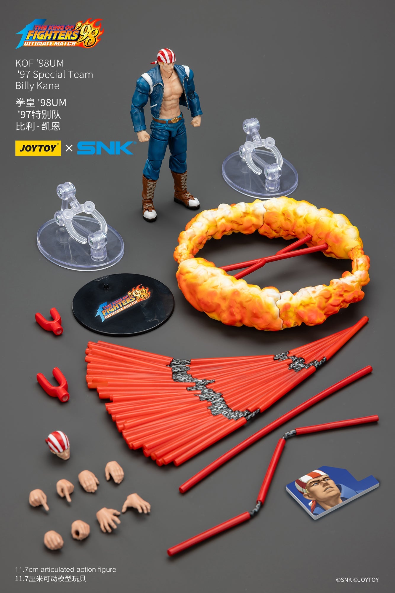 The King of Fighters KOF 98UM 97 Special Team - SNK 1/18 Action Figure By JOYTOY