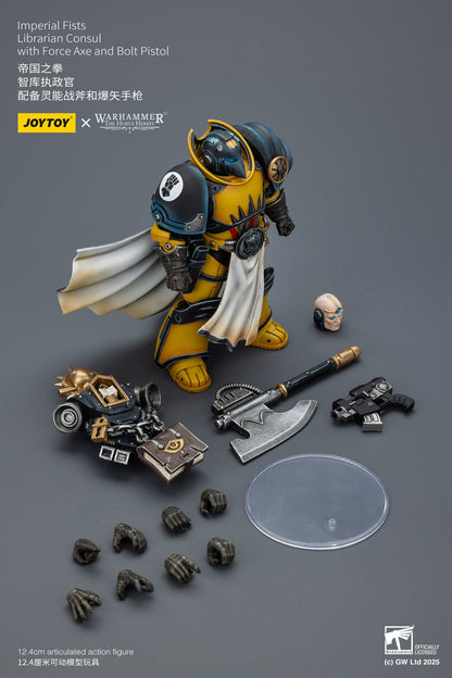 "The Horus Heresy" Imperial Fists -Warhammer 40k 1/18 Action Figure By JOYTOY