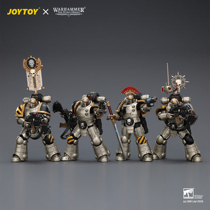 Iron Warriors Mkll Tactical Sergeant & Legionary - Primarch-Warhammer 40k 1/18 Action Figure By JOYTOY