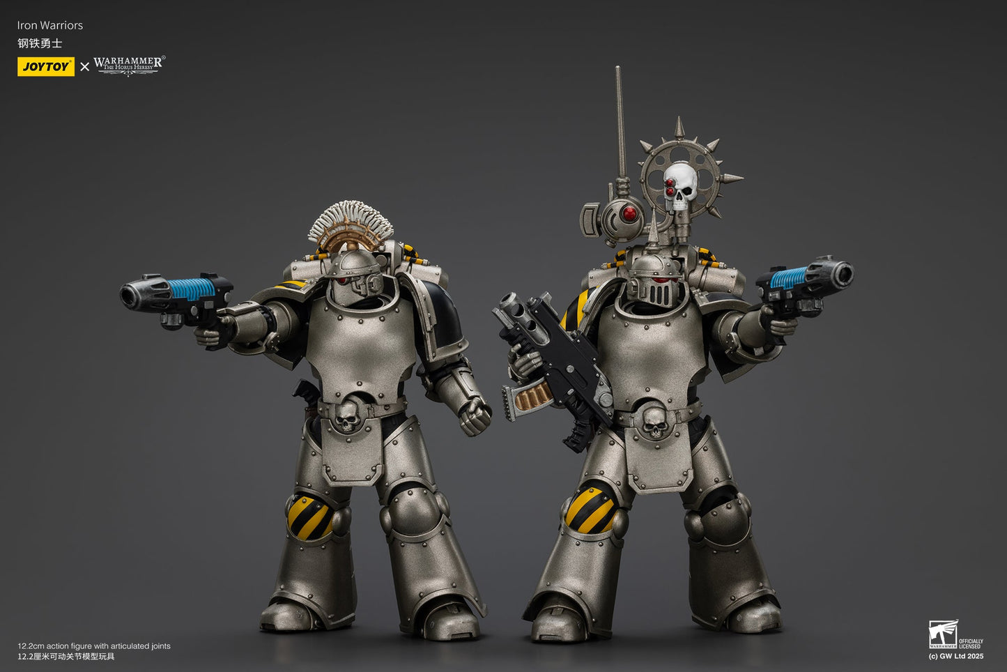 Iron Warriors MKlll Tactical - Warhammer "The Horus Heresy"1/18 Action Figure By JOYTOY
