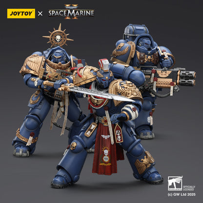 Ultramarines Heavy Relic Primus Armor with Heavy Relic Bolt Rifle - "Warhammer 40,000" 1/18 Action Figure By JOYTOY
