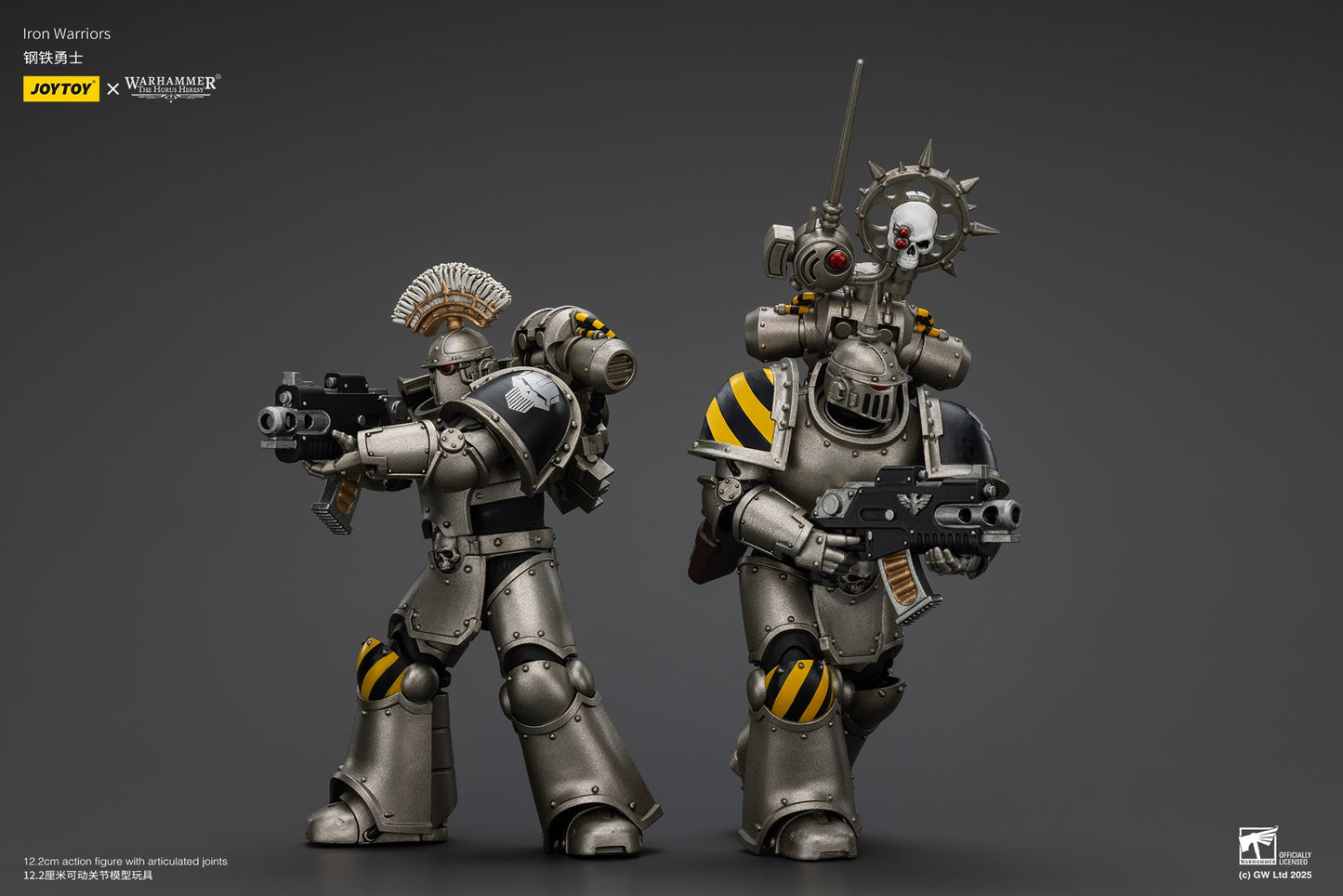 Iron Warriors MKlll Tactical - Warhammer "The Horus Heresy"1/18 Action Figure By JOYTOY