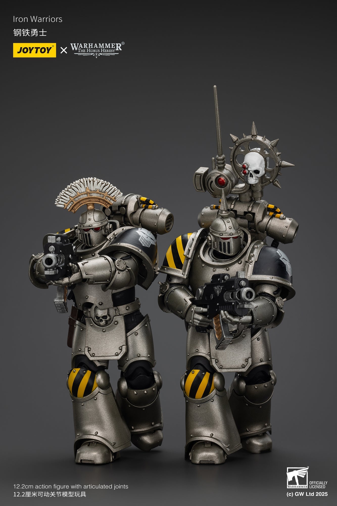 Iron Warriors MKlll Tactical - Warhammer "The Horus Heresy"1/18 Action Figure By JOYTOY