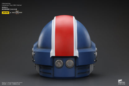 1:1 Ultramarines Lieutenant Titus' MKX Helmet - 1/1 Space Marine II Helmet By JOYTOY